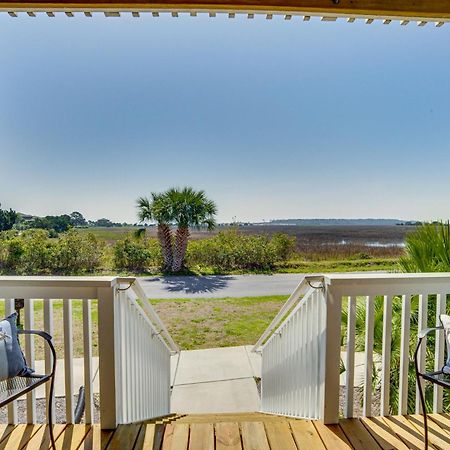 Harbor Island Condo With Deck - Steps To Beach! Oceanmarsh Subdivision Exterior photo