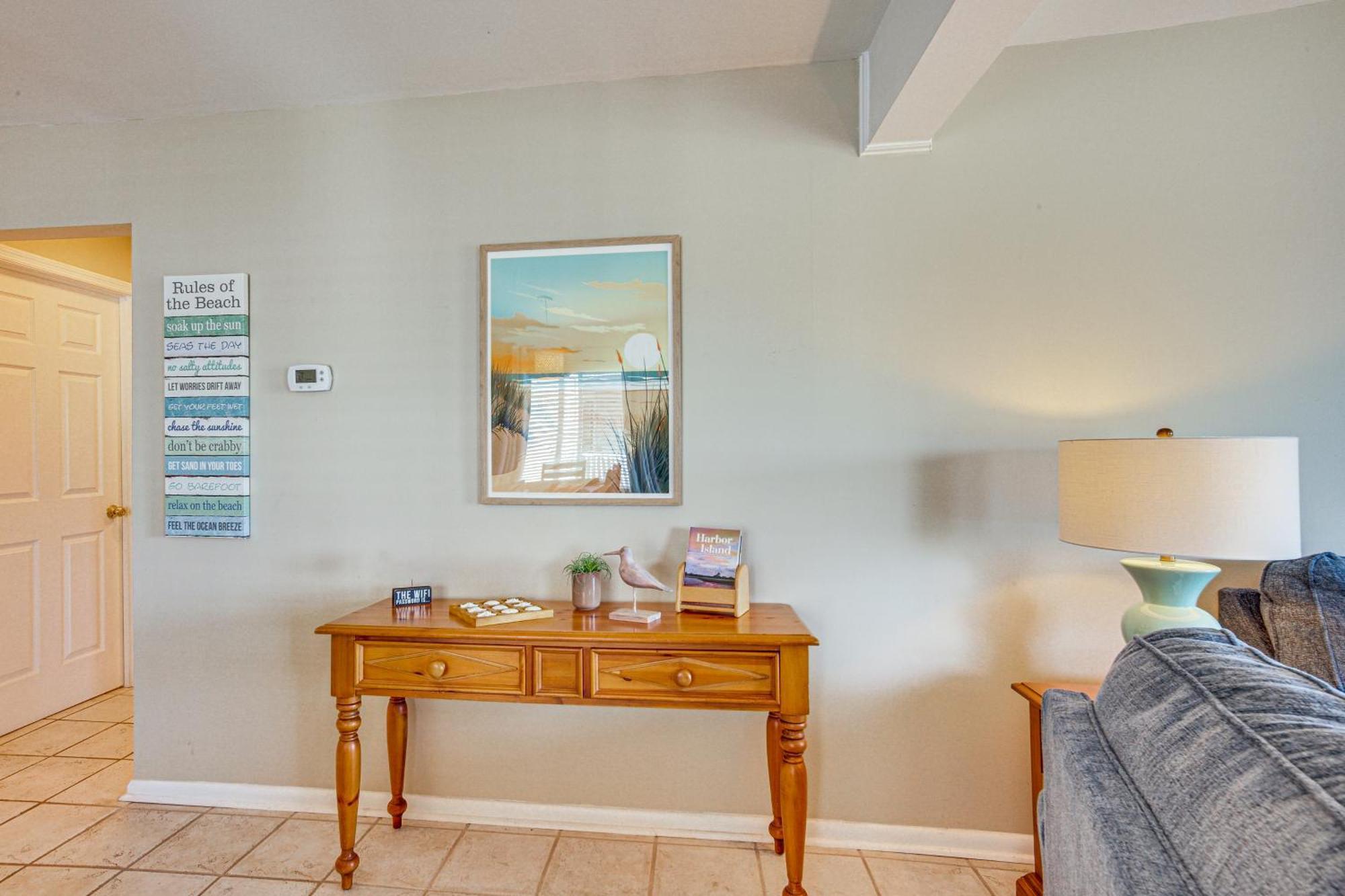 Harbor Island Condo With Deck - Steps To Beach! Oceanmarsh Subdivision Exterior photo