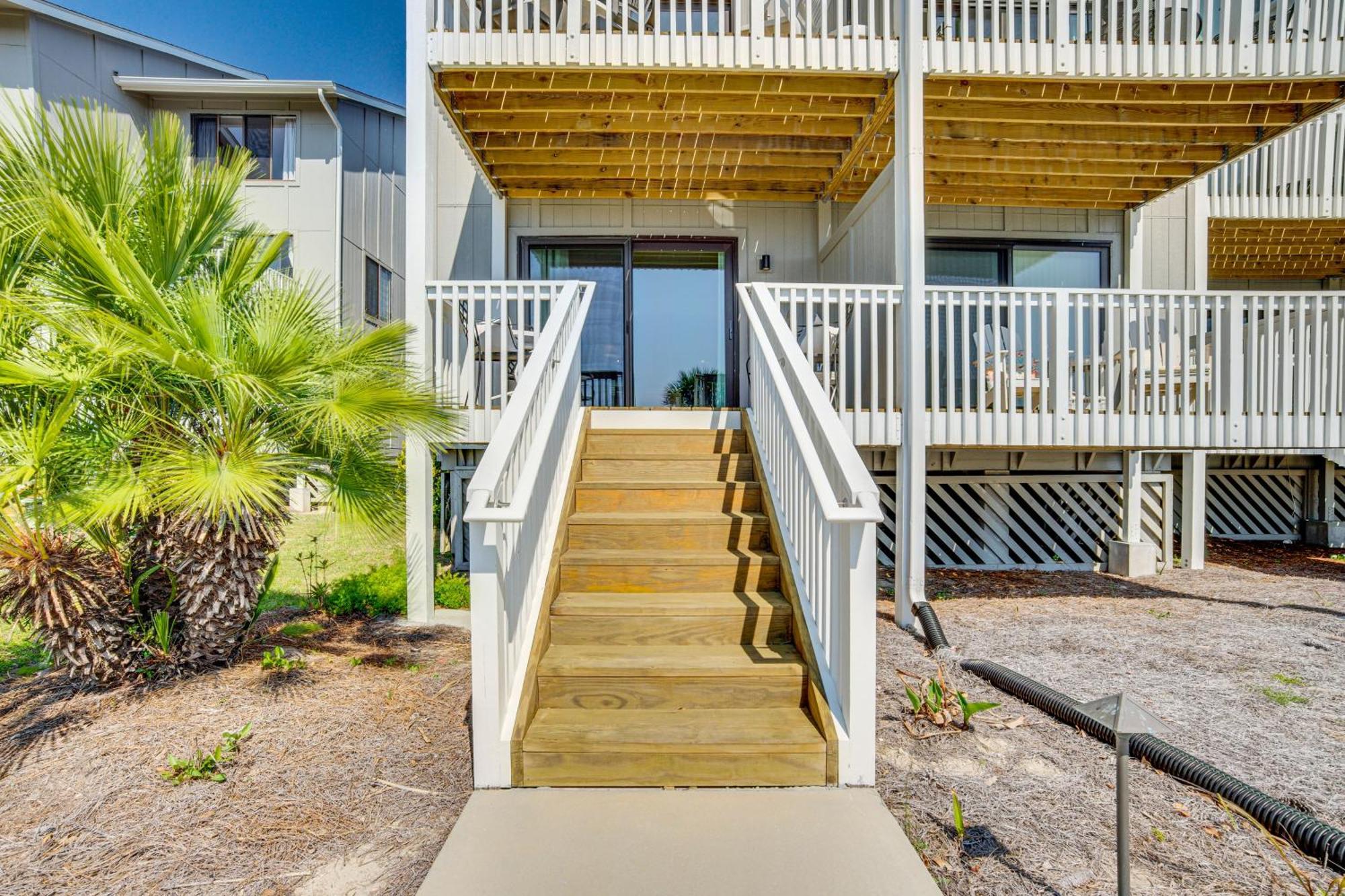 Harbor Island Condo With Deck - Steps To Beach! Oceanmarsh Subdivision Exterior photo